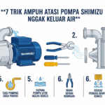 Terbukti! 7 Trik Ampuh Atasi Pompa Shimizu Nggak Keluar Air