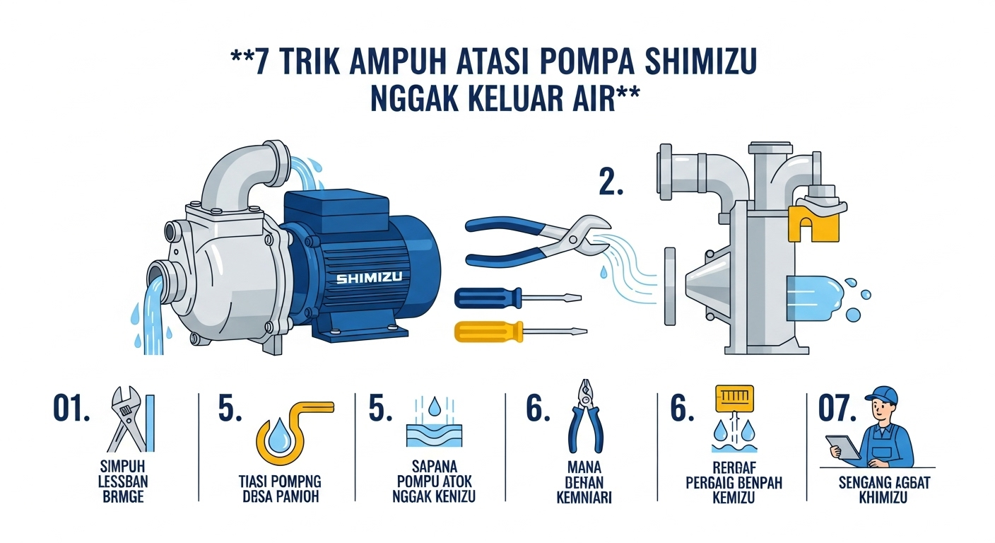 Terbukti! 7 Trik Ampuh Atasi Pompa Shimizu Nggak Keluar Air 1 7 Trik Ampuh Atasi Pompa Shimizu
