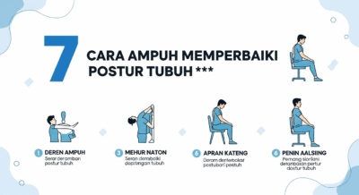 Terjamin Ampuh! 7 Cara Ampuh Memperbaiki Postur Tubuh Biar Tegap & Keren