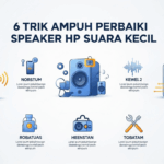 6 Trik Ampuh Perbaiki Speaker HP Suara Kecil