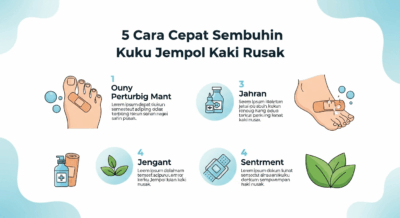 Terbukti! 5 Cara Cepat Sembuhin Kuku Jempol Kaki Rusak