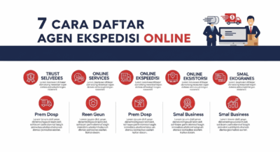 Menemukan! 7 Cara Daftar Agen Ekspedisi Online, Modal Kecil!