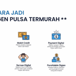 Cara Jadi Agen Pulsa Termurah