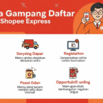 6 Cara Gampang Daftar Agen Shopee Express