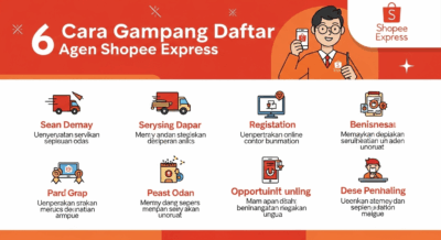 6 Cara Gampang Daftar Agen Shopee Express