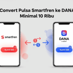 Convert Pulsa Smartfren ke DANA