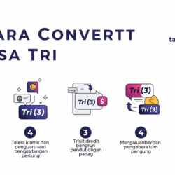 Cara Convert Pulsa Tri Jadi Saldo Digital