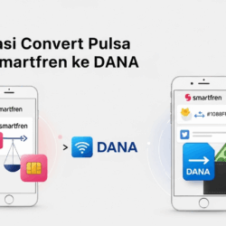 Aplikasi Convert Pulsa Smartfren ke DANA