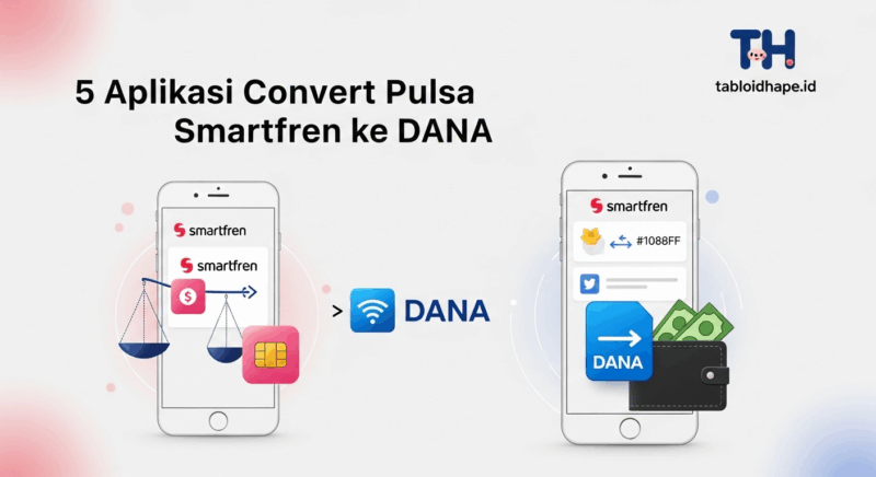 Aplikasi Convert Pulsa Smartfren ke DANA