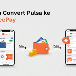 Cara Convert Pulsa ke ShopeePay