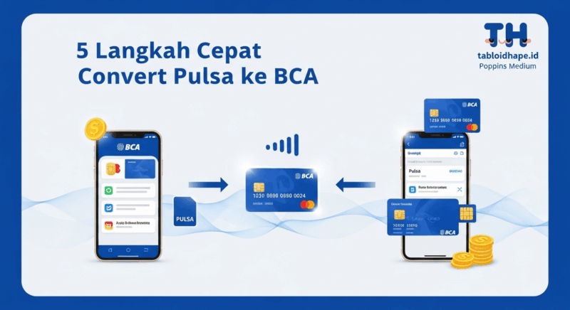 Langkah Cepat Convert Pulsa ke BCA