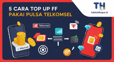 Terbukti coba sendiri! 5 Cara Top Up FF Pakai Pulsa Telkomsel, Anti Ribet!