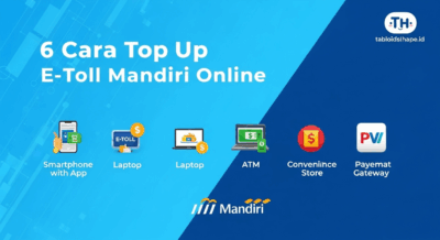 Terbukti Mudah! 6 Cara Top Up E-Toll Mandiri Online Tanpa Ribet