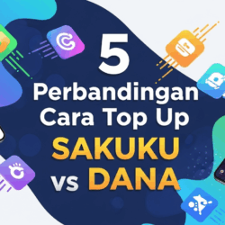 Perbandingan Cara Top Up Sakuku