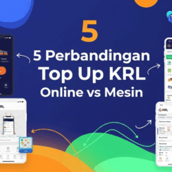 Perbandingan Top Up KRL Online