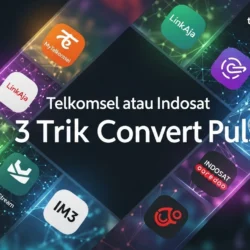 Telkomsel atau Indosat