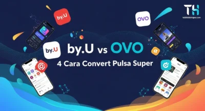 by.U vs OVO: 4 Cara Convert Pulsa Super Cepat, Aman & Mudah Banget!