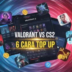 Valorant vs CS2 6 Cara Top Up