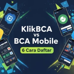 KlikBCA vs BCA Mobile 6 Cara Daftar
