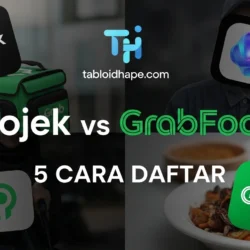 Gojek vs GrabFood 5 Cara Daftar