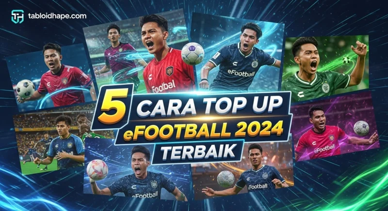 5 Cara Top Up eFootball 2024