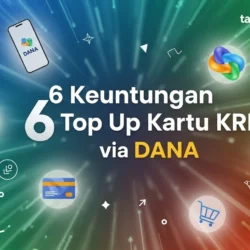 Top Up Kartu KRL via DANA