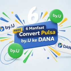 Convert Pulsa by.U ke DANA