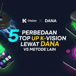Top Up K-Vision Lewat DANA