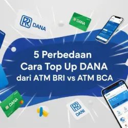 Perbedaan Cara Top Up DANA dari