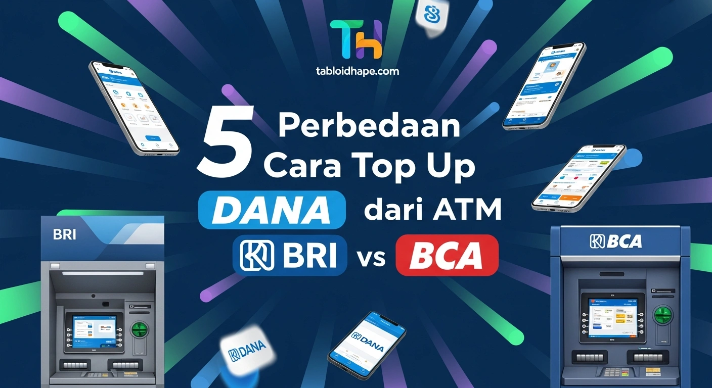 Perbedaan Cara Top Up DANA dari