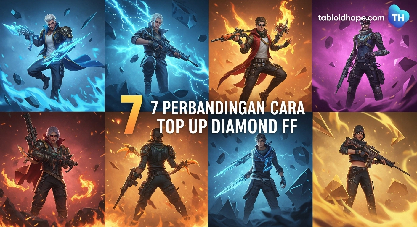 Perbandingan Cara Top Up Diamond