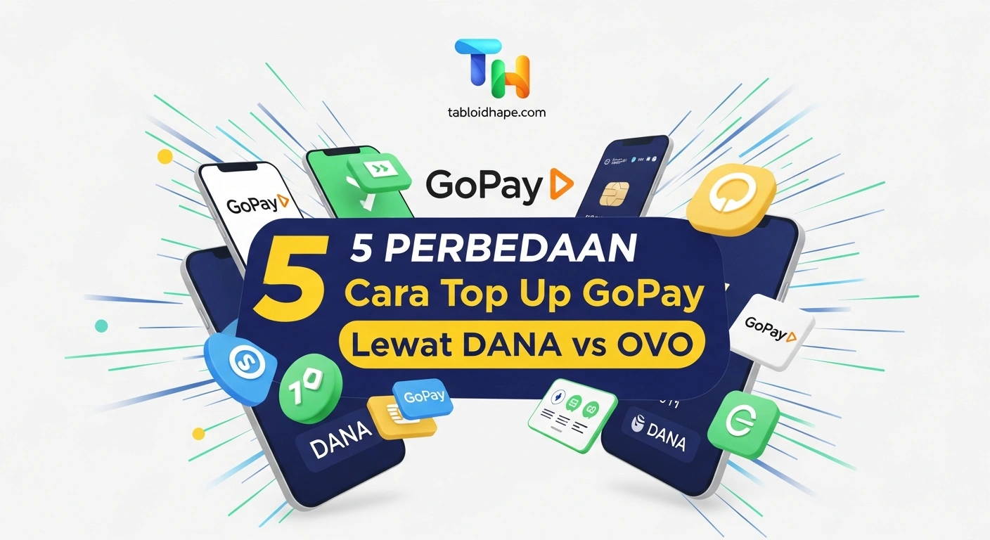 Perbedaan Cara Top Up GoPay