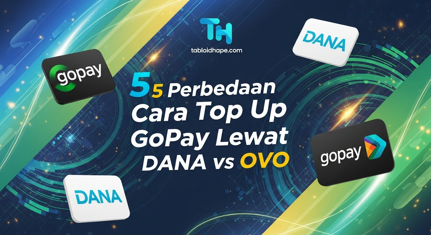Perbedaan Cara Top Up GoPay