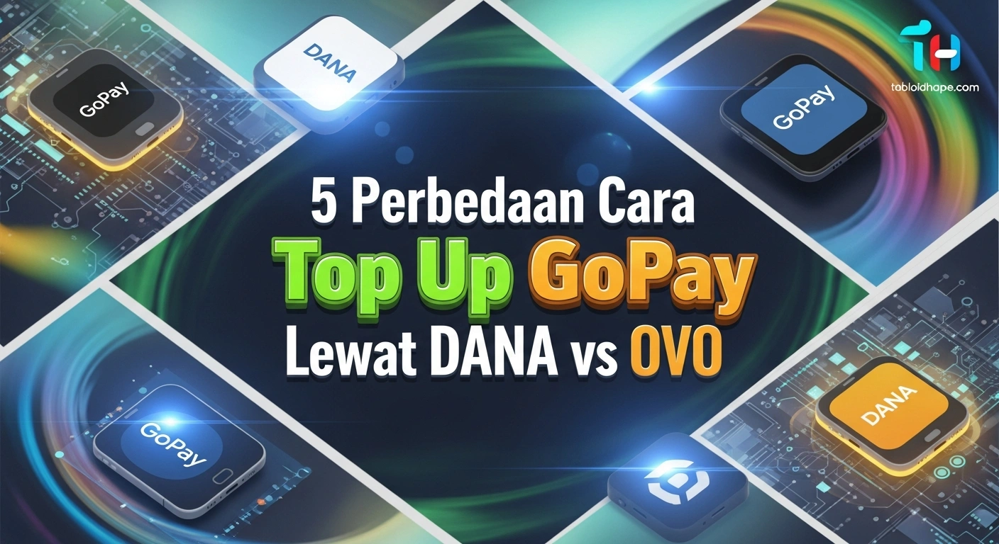 Perbedaan Cara Top Up GoPay