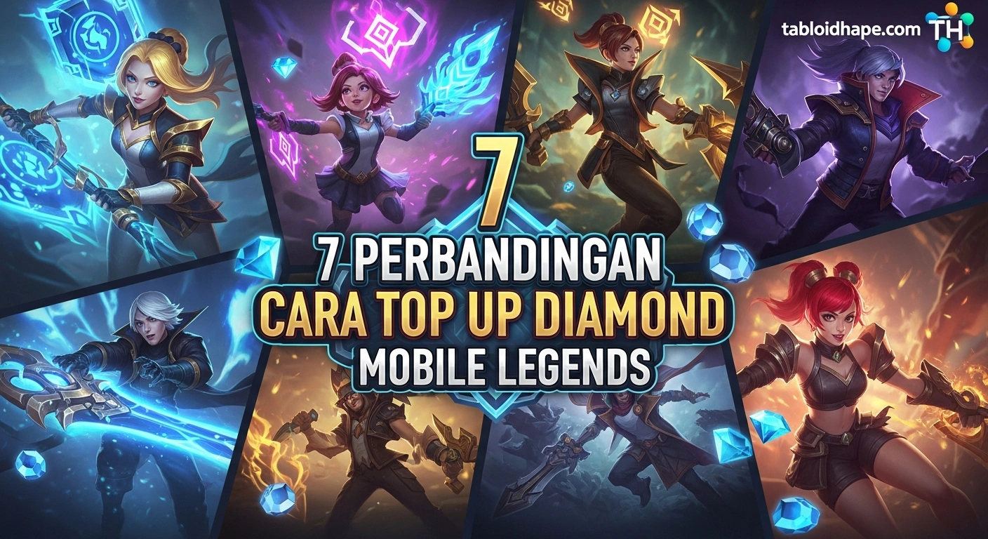 Perbandingan Cara Top Up Diamond Mobile