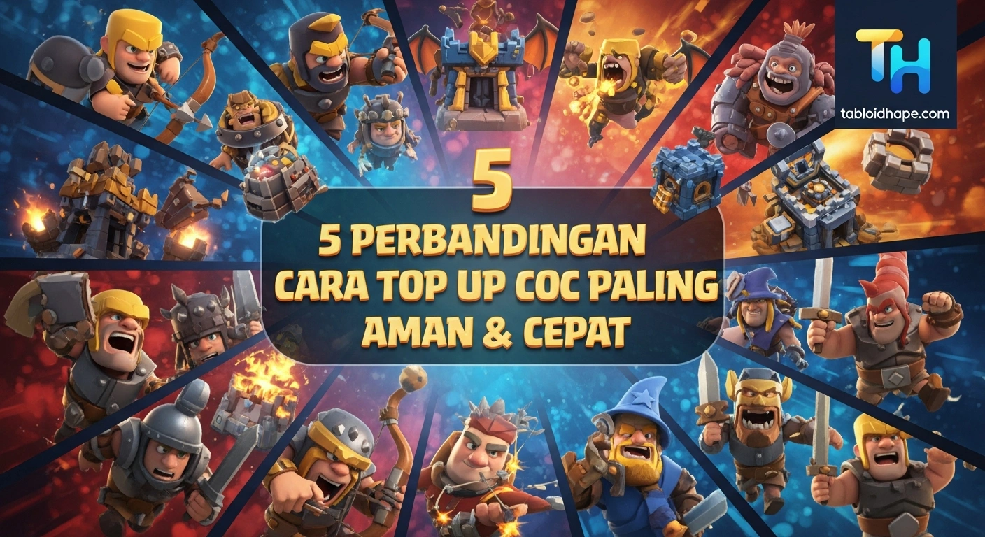 Perbandingan Cara Top Up COC