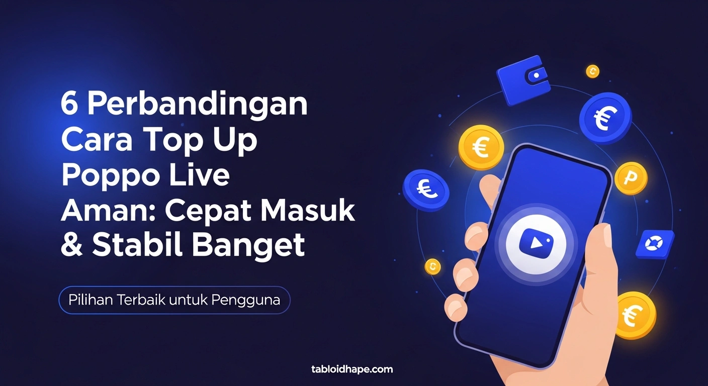 6 Perbandingan Cara Top Up Poppo Live Aman: Cepat Masuk & Stabil Banget