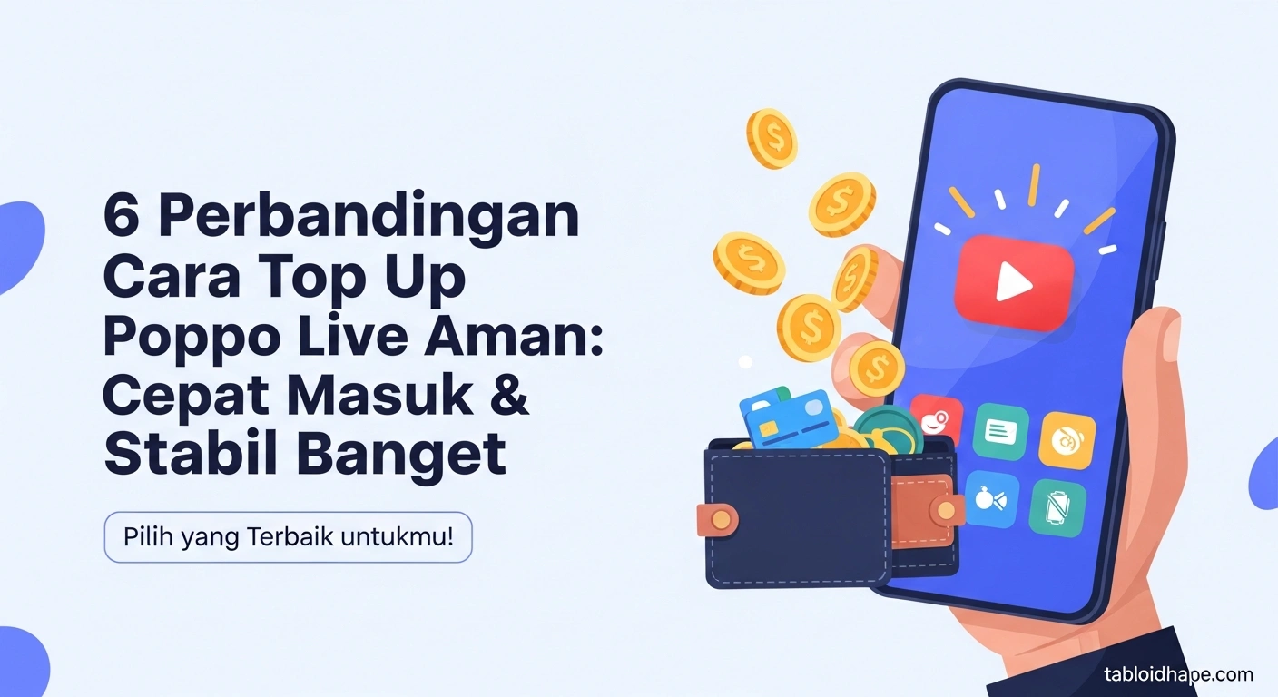 6 Perbandingan Cara Top Up Poppo Live Aman: Cepat Masuk & Stabil Banget