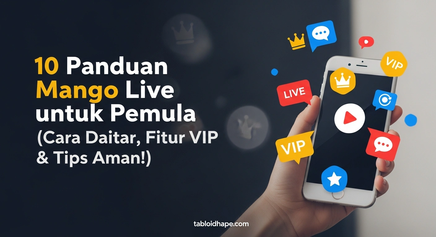 10 Panduan Mango Live untuk Pemula (Cara Daftar, Fitur VIP, & Tips Aman!)
