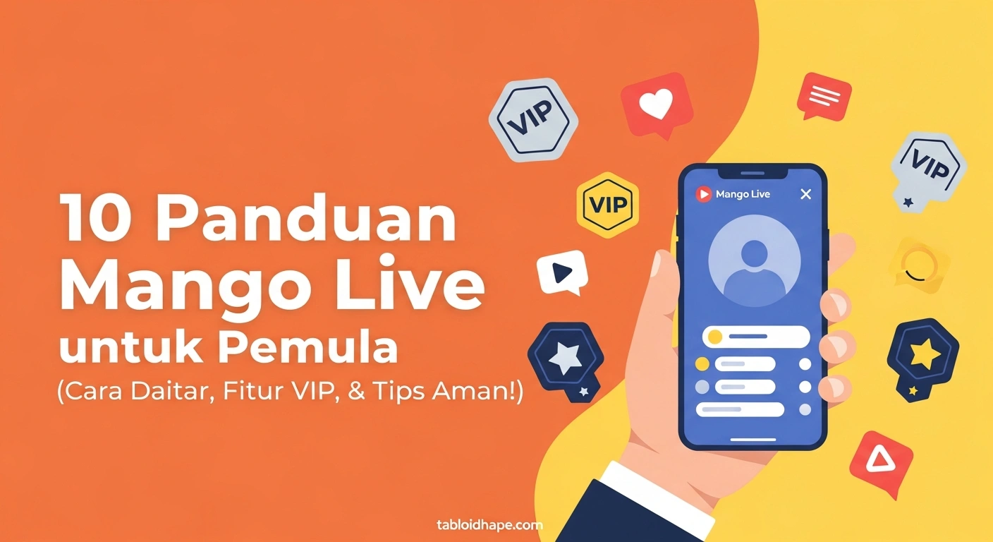 10 Panduan Mango Live untuk Pemula (Cara Daftar, Fitur VIP, & Tips Aman!)
