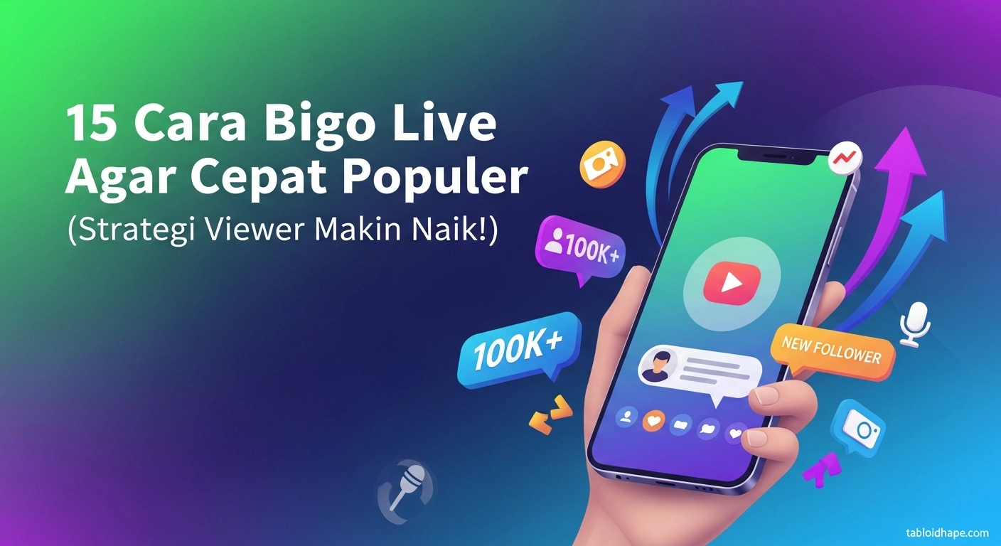 15 Cara Bigo Live Agar Cepat Populer (Strategi Viewer Makin Naik!)