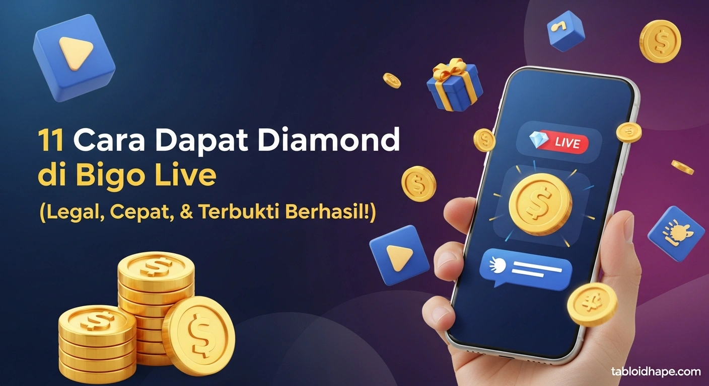 11 Cara Dapat Diamond di Bigo Live (Legal, Cepat, & Terbukti Berhasil!)