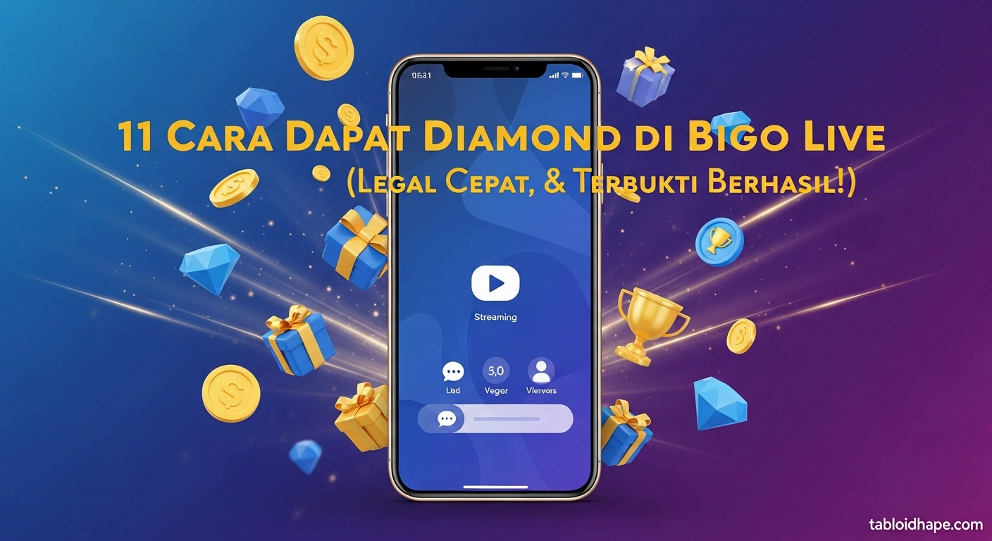 11 Cara Dapat Diamond di Bigo Live (Legal, Cepat, & Terbukti Berhasil!)