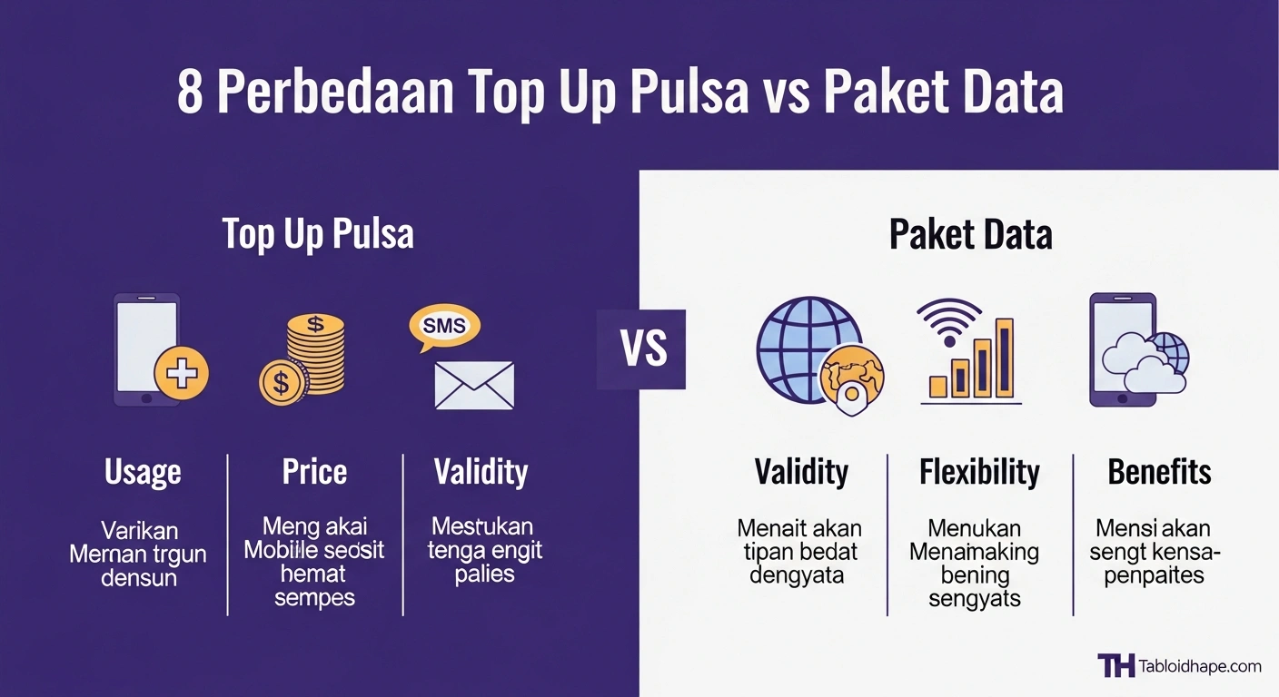 8 Perbedaan Top Up Pulsa vs Paket Data: Pilih yang Lebih Hemat 5 8 Perbedaan Top Up Pulsa vs Paket Data: Pilih yang Lebih Hemat