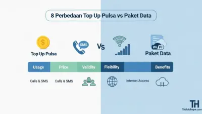 8 Perbedaan Top Up Pulsa vs Paket Data: Pilih yang Lebih Hemat 9 8 Perbedaan Top Up Pulsa vs Paket Data: Pilih yang Lebih Hemat
