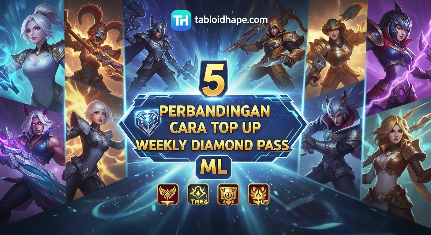 5 Perbandingan Cara Top Up Weekly Diamond Pass ML: Mana yang Paling Murah & Worth It? 7 Perbandingan Cara Top Up Weekly