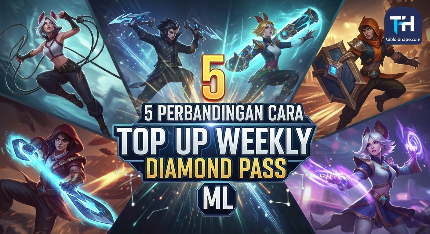 5 Perbandingan Cara Top Up Weekly Diamond Pass ML: Mana yang Paling Murah & Worth It? 1 Perbandingan Cara Top Up Weekly