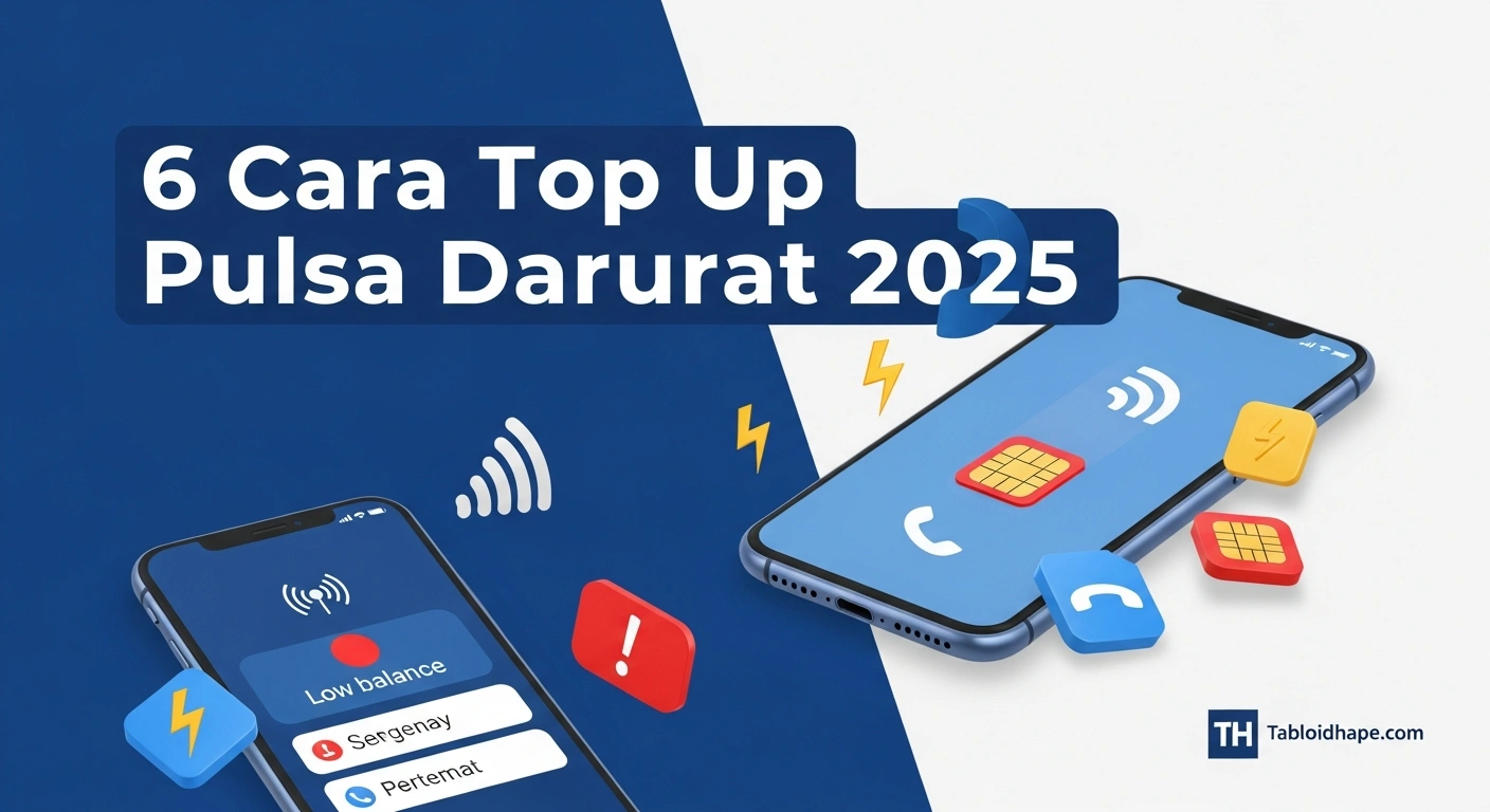 6 Cara Top Up Pulsa Darurat 2025: Cepat Aktif, Hemat, & Tanpa Kendala 5 6 Cara Top Up Pulsa Darurat 2025: Cepat Aktif, Hemat, & Tanpa Kendala
