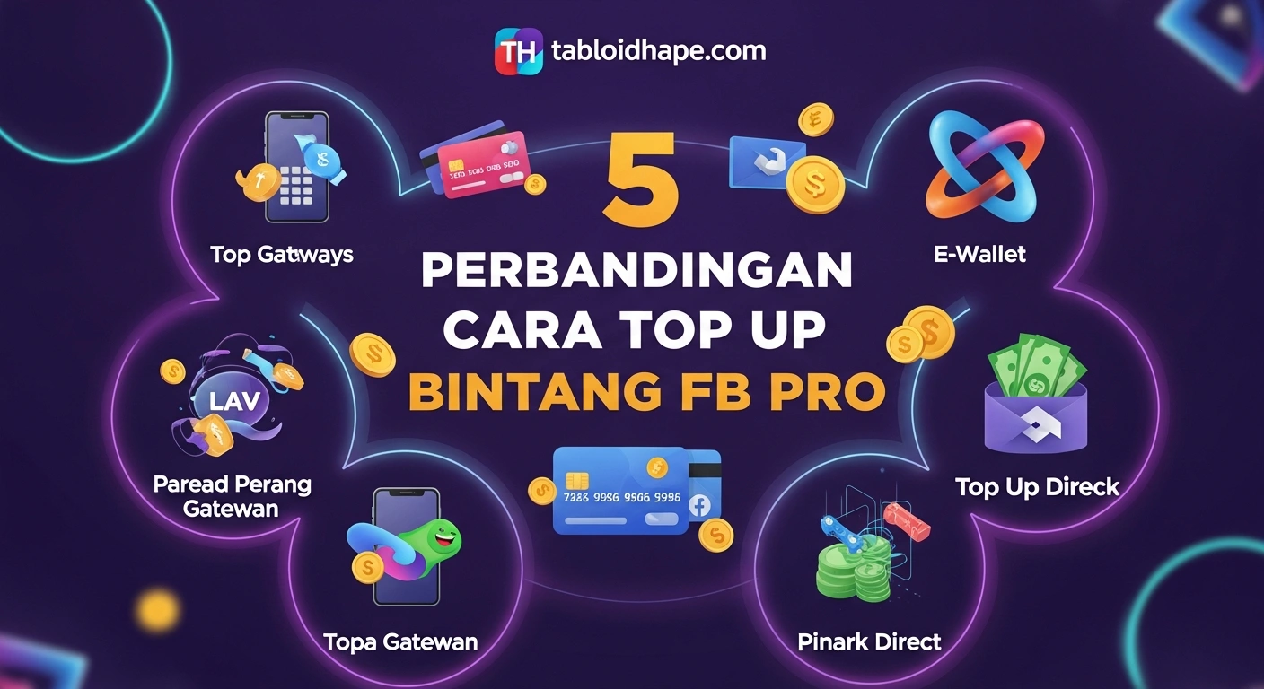 5 Perbandingan Cara Top Up Bintang FB Pro: Mana yang Aman & Langsung Masuk? 6 Perbandingan Cara Top Up Bintang