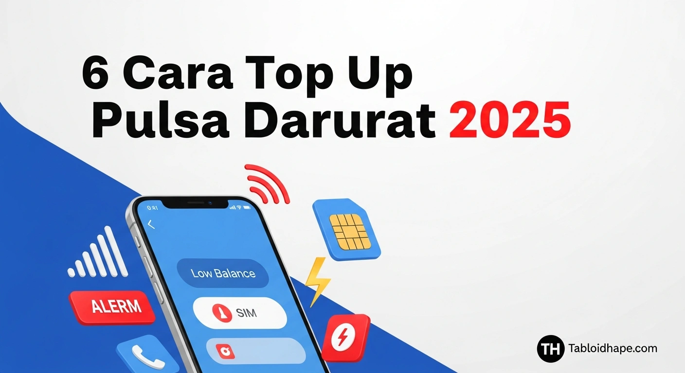 6 Cara Top Up Pulsa Darurat 2025: Cepat Aktif, Hemat, & Tanpa Kendala 6 6 Cara Top Up Pulsa Darurat 2025: Cepat Aktif, Hemat, & Tanpa Kendala